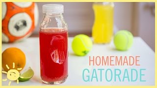 EAT  Homemade Gatorade [upl. by Anaet585]