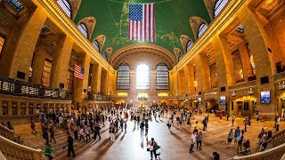 Walking Tour of Grand Central Terminal — New York City 【4K】🇺🇸 [upl. by Ashleigh]