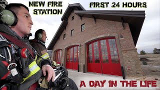 First 24 Hours in a New Fire Station  A Day in the Life [upl. by Selrahc]