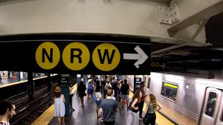 ⁴ᴷ The Busiest NYC Subway Station Times Square–42nd StreetPort Authority Bus Terminal [upl. by Rollet]