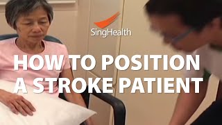 How To Position A Stroke Patient [upl. by Jaenicke200]