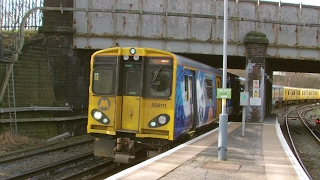 Half an Hour at 216  Birkenhead North Station 1022017  Class 507 508 terminus [upl. by Noslen]